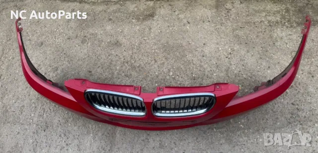 Предна броня ОРИГИНАЛНА за BMW БМВ 3та серия Е90 Е91 Червена 7153898 2011, снимка 11 - Части - 47837674