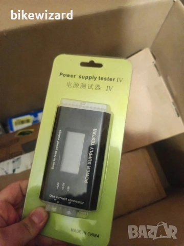 LEAGY 20/24 4/6/8 пинов 4.6 см LCD тестер за захранване за компютър, SATA, IDE, HDD, ATX, ITX НОВО, снимка 6 - Друга електроника - 53157352