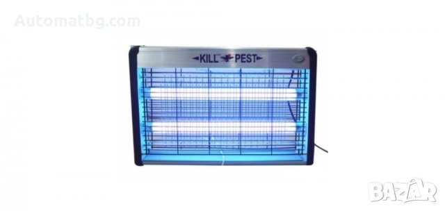 Лампа против насекоми, бяла 