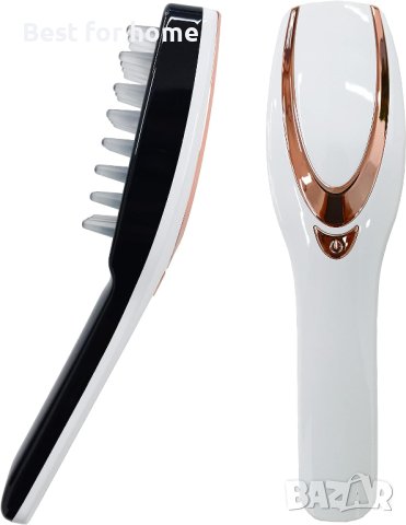 Фототерапевтичен уред за коса и масаж на скалпа 3-В-1, снимка 4 - Козметични уреди - 43681147