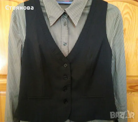 Елегантен дамски къс втален елек