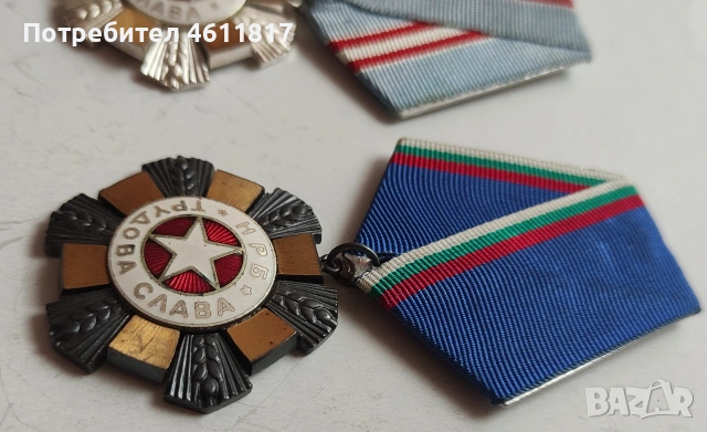 Ордени Трудова Слава, снимка 5 - Антикварни и старинни предмети - 53392080