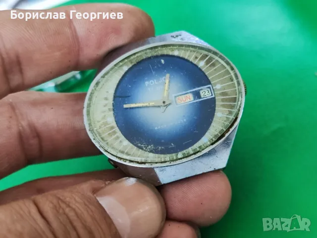 Механичен часовник poljot стадион, снимка 2 - Мъжки - 47460773