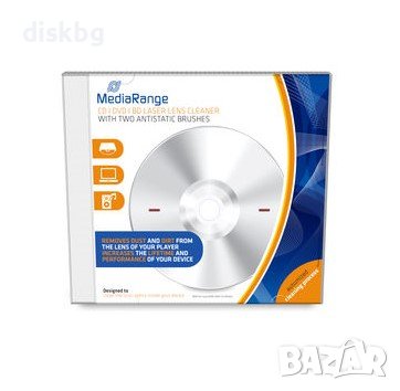 Нов почистващ диск MediaRange за CD/DVD/BD