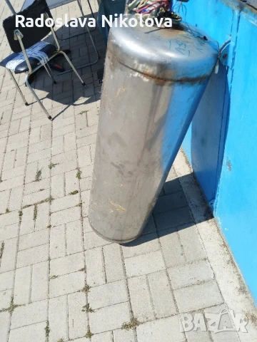 Водосъдаржател от неръждаема стомана 80 литра 