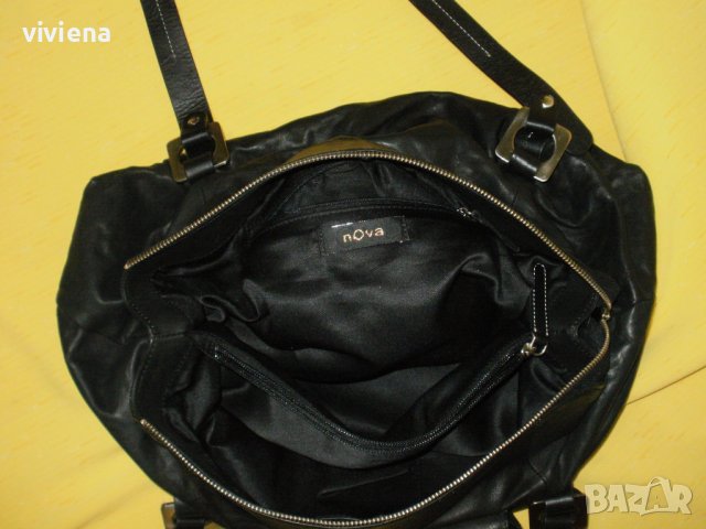 NOVA, голяма дамска чанта естествена кожа, снимка 10 - Чанти - 37816991