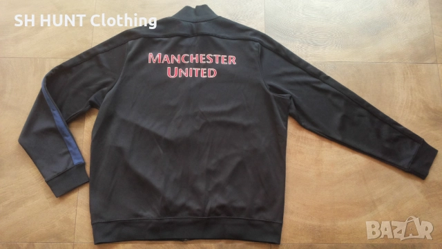 NIKE MANCHESTER UNITED Football Fleece Jacket размер XXL мъжка горница 38-59, снимка 2 - Спортни дрехи, екипи - 52216855