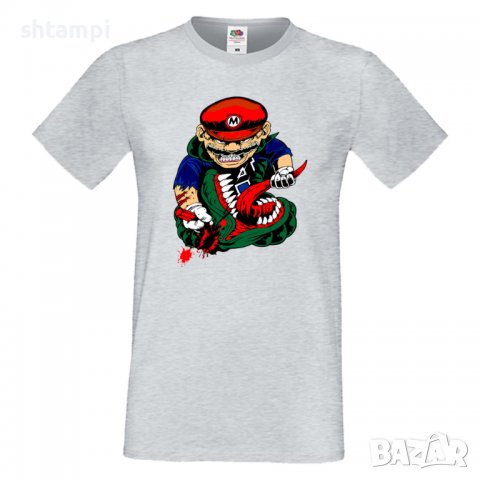 Мъжка тениска Mario VS Monster Игра,Изненада,Подарък,Празник,Повод, снимка 11 - Тениски - 37236598