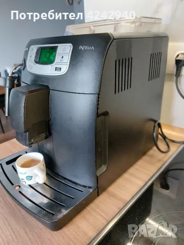 Saeco Intelia кафеавтомат кафемашина , снимка 4 - Кафемашини - 48069436