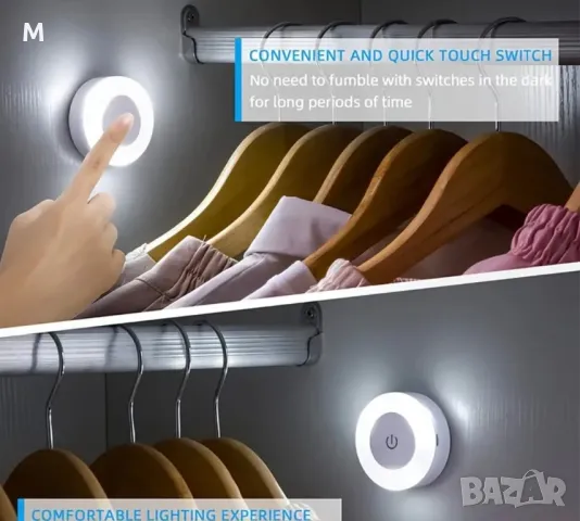 LED Нощна лампа, снимка 3 - Лед осветление - 50174839