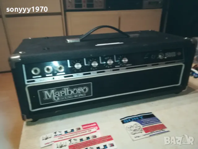 MARLBORO 1500B AMPLIFIER-MADE IN USA-ВНОС SWISS 2010241942, снимка 3 - Ресийвъри, усилватели, смесителни пултове - 47654359