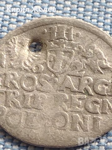 Сребърна монета 3 гроша 1621г. Сигизмунд трети ПОЛША 28430, снимка 8 - Нумизматика и бонистика - 42969933