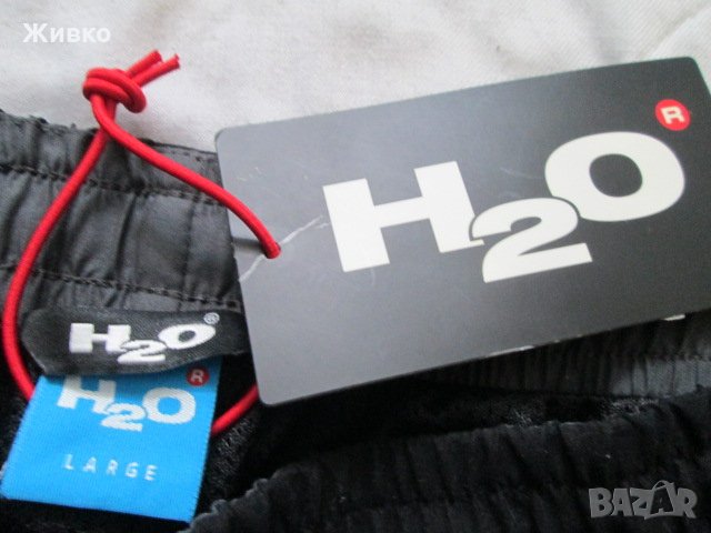 H2O нови, с етикет черни шорти размер L., снимка 2 - Спортни дрехи, екипи - 33122798