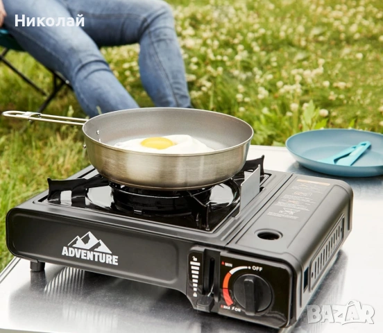 Преносим газов котлон за къмпинг - лесно готвене навсякъде