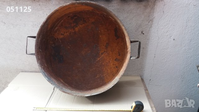 стара голяма тава за печене на агнета, лютеница и др. , снимка 7 - Колекции - 43285372