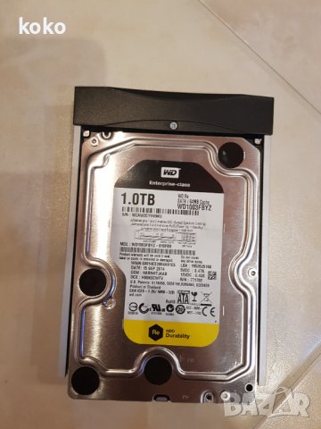 Твърд диск Western Digital RE WD1003FBYZ 1TB 3.5" Enterprise SATA6.0Gb, снимка 2 - Твърди дискове - 37994447