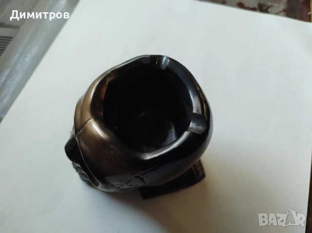 Пепелник череп, снимка 2 - Подаръци за мъже - 53137926