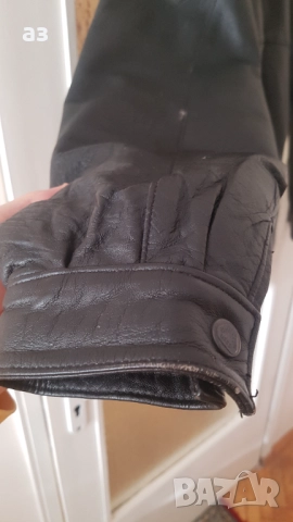 Дамско кожено яке, снимка 5 - Якета - 52876484