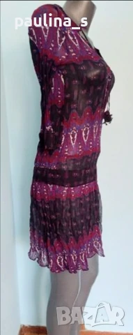 Три различни броя / Уникална прозрачна рокля от органза , снимка 8 - Туники - 40525750