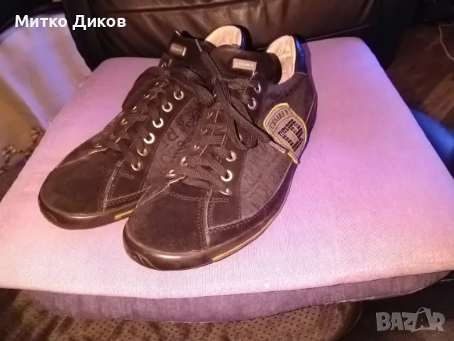 Cesare P. made in Italy маркови кецове №43 стелка 275мм вътре естествена кожа, снимка 2 - Кецове - 49680999