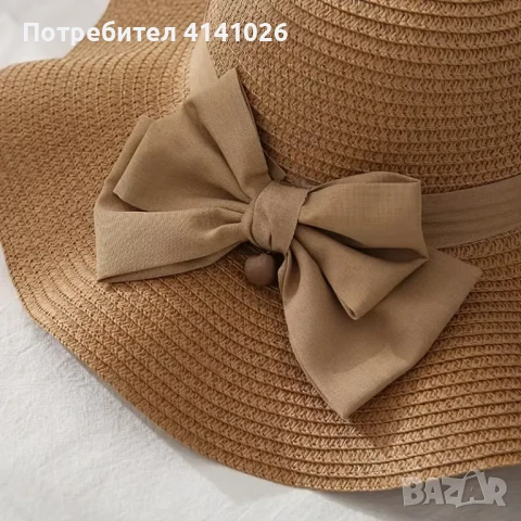 Дамска лятна капела / шапка, снимка 4 - Шапки - 50715184