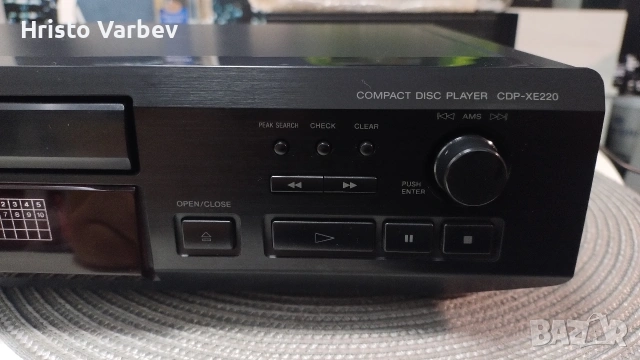 Sony CDP-XE220, снимка 4 - Аудиосистеми - 53457499
