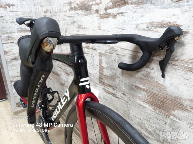 Карбонов шосеен велосипед Ridley Fenix SLiC Disc Ultegra Forza , снимка 8 - Велосипеди - 44018594