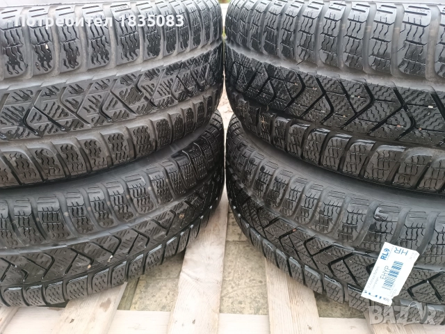 Лети джанти 16ки 5х112 VW + зимни гуми 215/60/16 Pirelli, снимка 10 - Гуми и джанти - 52816609
