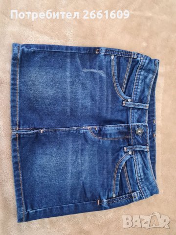 Детска дънкова пола pepe jeans , снимка 3 - Детски рокли и поли - 39844804