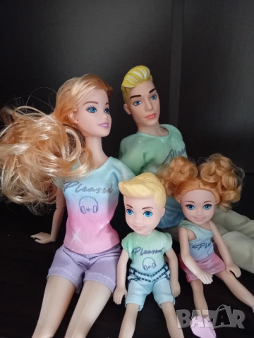 Комплект от 4 кукли / семейство/. Нови., снимка 5 - Кукли - 53122477