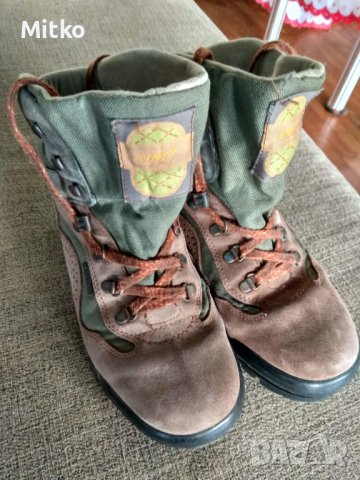Туристически обувки кожа и текстил