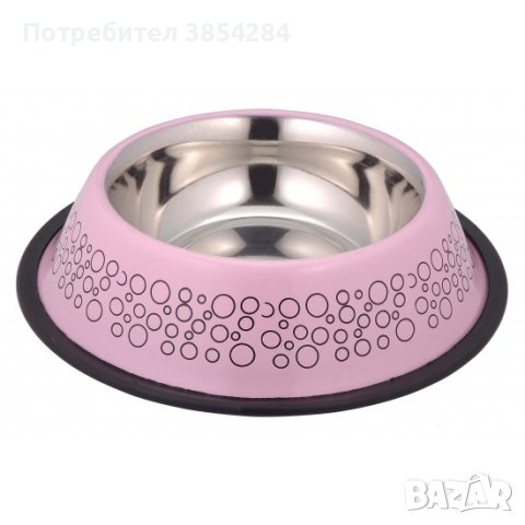 Anipro Bubbles No Slip метална купа 30 см, 1.5 л, снимка 2 - За кучета - 43400341