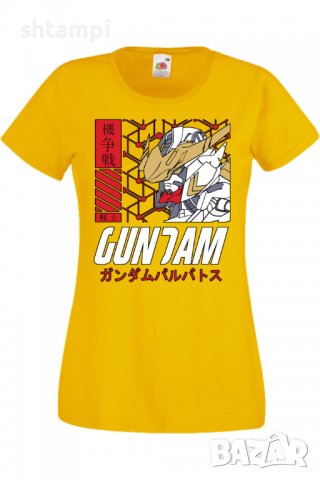 Дамска тениска Mobile Suit Gundam,, снимка 9 - Тениски - 37945826