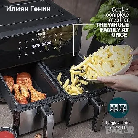 Еър фрайер, снимка 4 - Фритюрници - 49734807