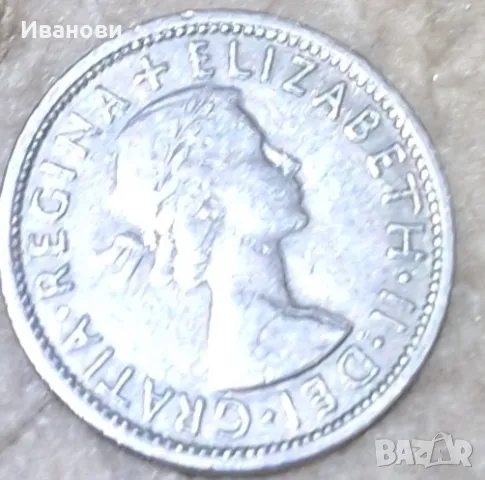 2 шилинга 1966 UK, снимка 2 - Нумизматика и бонистика - 48483403