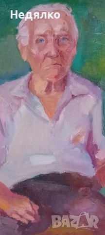 Стара картина,български художник,маслени бои, снимка 2 - Антикварни и старинни предмети - 43715261