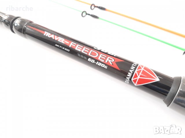 телефидер Diamant Travel Feeder 60-120гр, снимка 3 - Въдици - 27687028