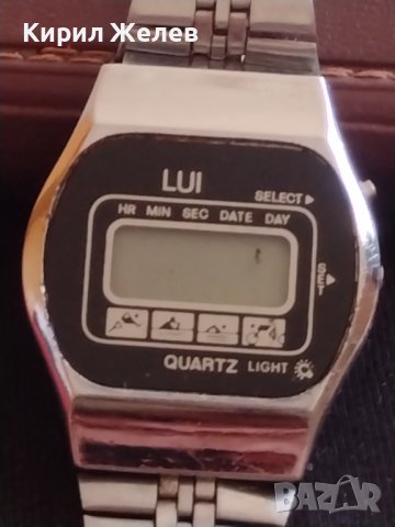 Ретро модел електронен часовник рядък за КОЛЕКЦИЯ ДЕКОРАЦИЯ 26917, снимка 2 - Колекции - 43758148