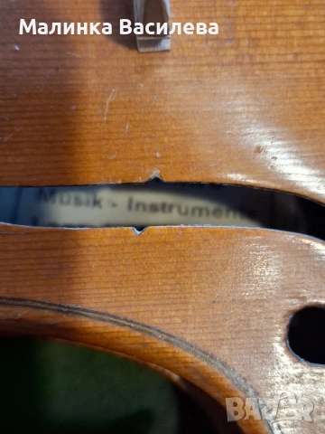 цигулка в калъф , снимка 14 - Струнни инструменти - 53384512