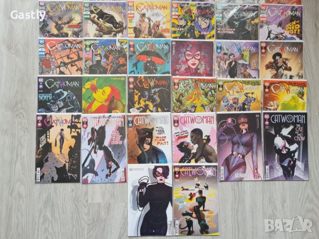 Комикси Catwoman Vol. 5, #1-43 + 2 Annuals + 12 Variants, NM, DC, снимка 4 - Списания и комикси - 38504877