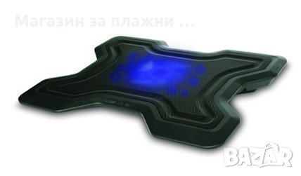 Охладител за лаптоп с вентилатор - до 15" инча, снимка 4 - Лаптоп аксесоари - 28460626