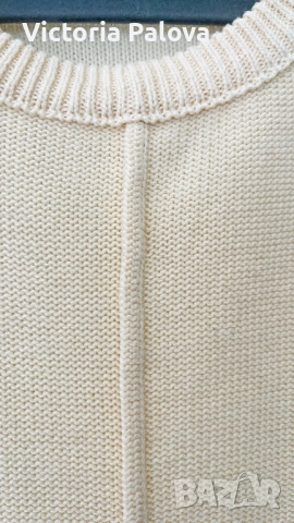 Елегантен плетен топ без ръкави в цвят apricot , снимка 3 - Корсети, бюстиета, топове - 53225249