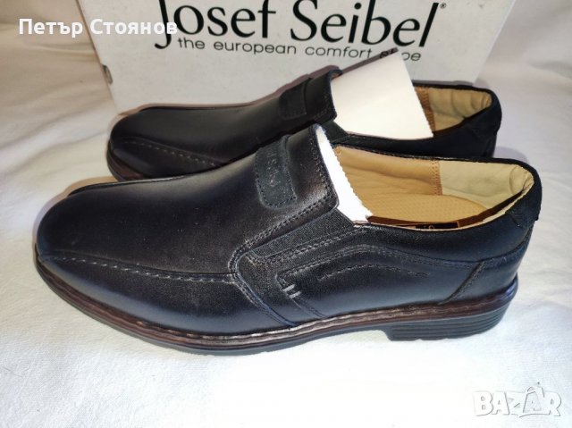 Удобни мъжки половинки Josef Seibel №41, снимка 4 - Ежедневни обувки - 38283519