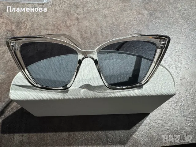Дамски слънчеви очила с прозрачни рамки