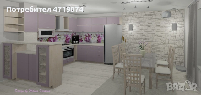 Предлагам 3D визуализация на мебели по ваш размер и модел, снимка 3 - Други услуги - 53223255