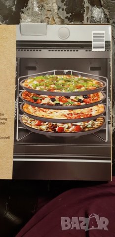 Кухненски комплект за печене на пица Kitchen Club, Ø28см, 4 броя тави, снимка 5 - Форми - 27707019