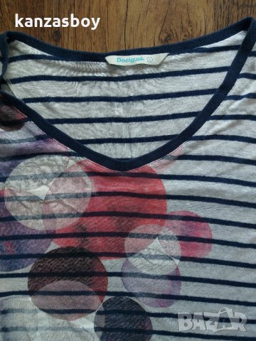 desigual - страхотна дамска тениска, снимка 8 - Тениски - 32436883