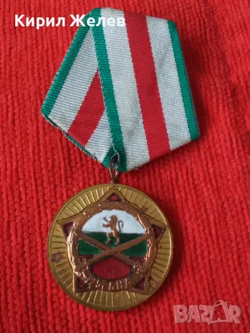 Стар медал 25г. БЪЛГАРСКА НАРОДНА АРМИЯ рядък за КОЛЕКЦИЯ ДЕКОРАЦИЯ с емайл 17447, снимка 11 - Антикварни и старинни предмети - 41371833