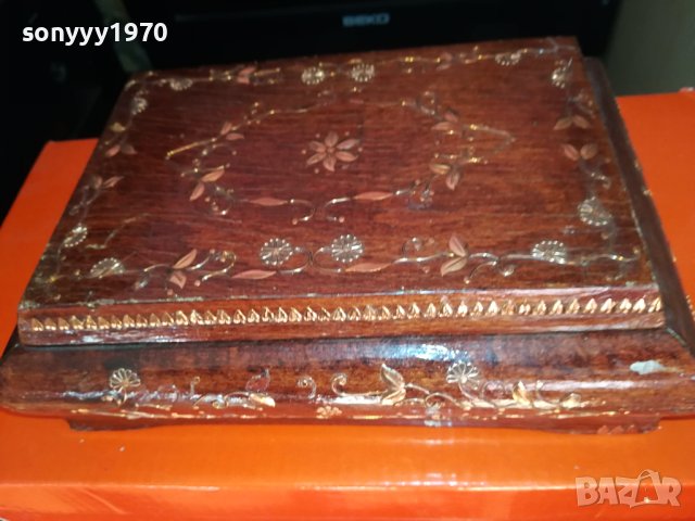 ДЪРВЕНА КУТИЯ ОТ ФРАНЦИЯ 2512231519, снимка 6 - Антикварни и старинни предмети - 43543413