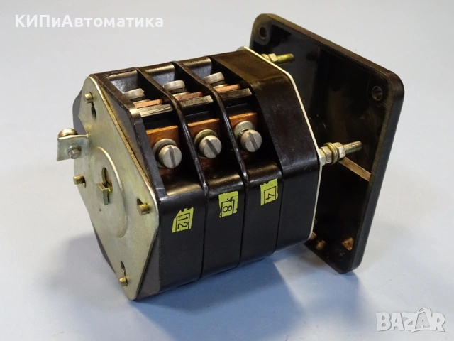 пакетен превключвател ПЕП 63/20А реверс 380V 3-секционен, снимка 3 - Резервни части за машини - 53148119